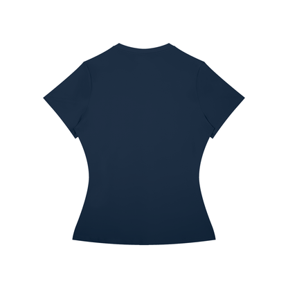 Funny Angry Barbie Doll Face Women’s Slim Fit Performance T-Shirt