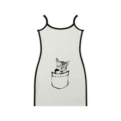 cat dress,cat lover,cat print