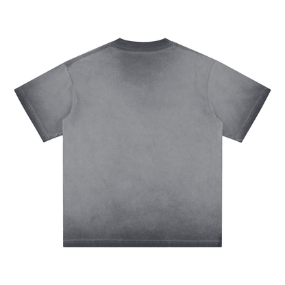 Mercury Retrograde Gradient Reverse Dyed Loose Cotton T-Shirt