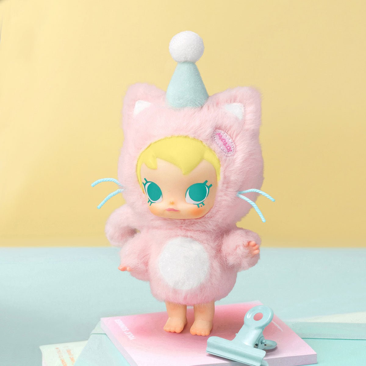 Baby Molly Pocket Friends Series Authentic Pop Mart Vinyl Plush Pendant Blind Box - Canvas & Charms