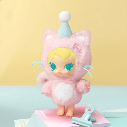 Baby Molly Pocket Friends Series Authentic Pop Mart Vinyl Plush Pendant Blind Box - Canvas & Charms