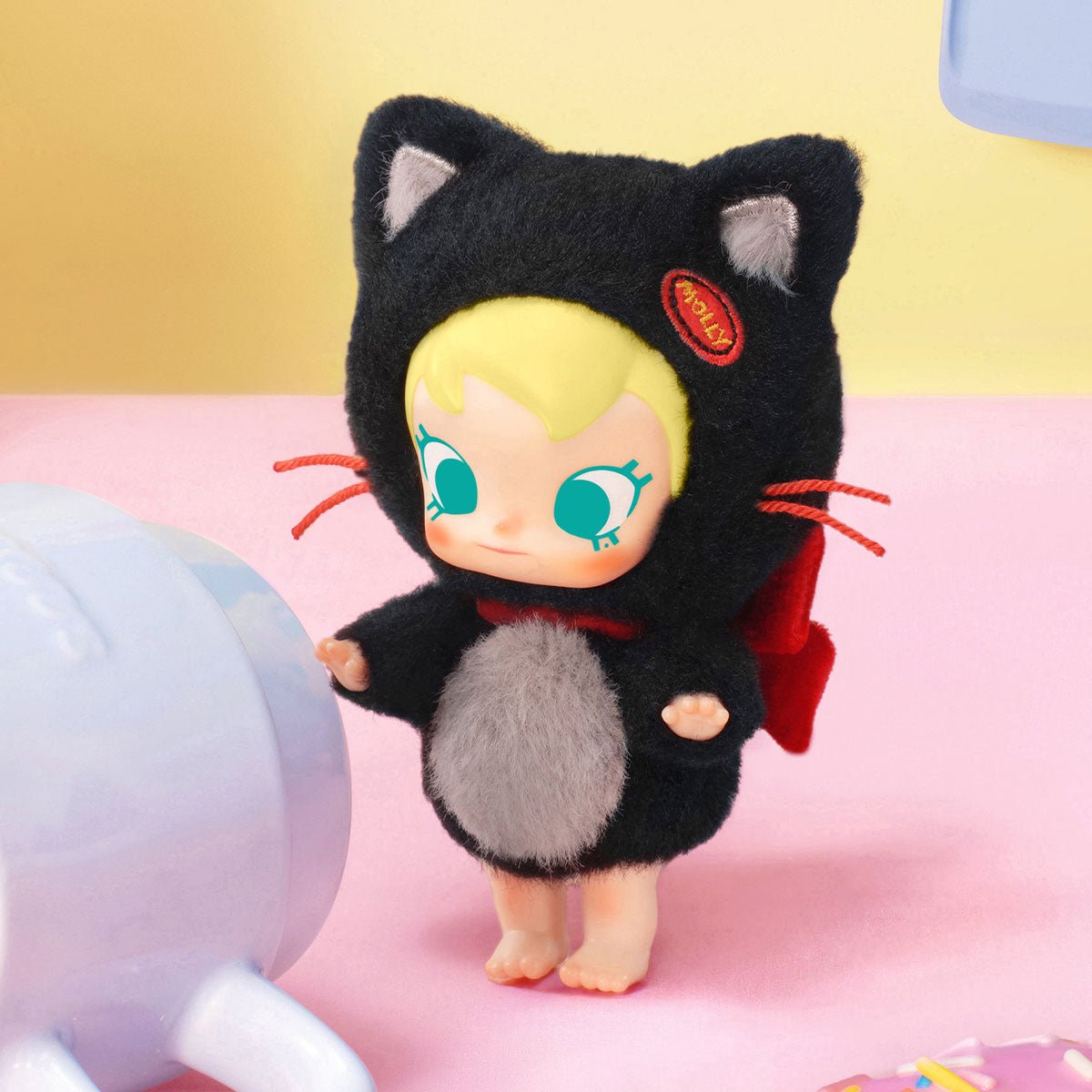 Baby Molly Pocket Friends Series Authentic Pop Mart Vinyl Plush Pendant Blind Box - Canvas & Charms