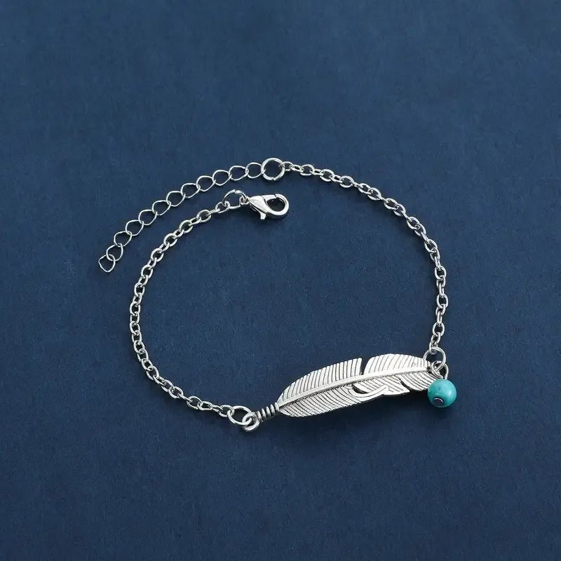 Beach Tropical Solid Color Alloy Wholesale Anklet - Canvas & Charms