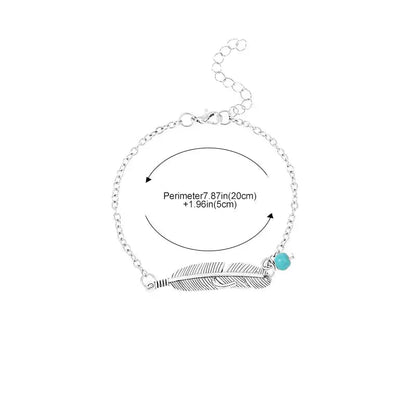 Beach Tropical Solid Color Alloy Wholesale Anklet - Canvas & Charms