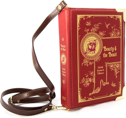 Beauty and the Beast Small Book Purse Literary Gift for Readers & Bookworms - Canvas & Charms