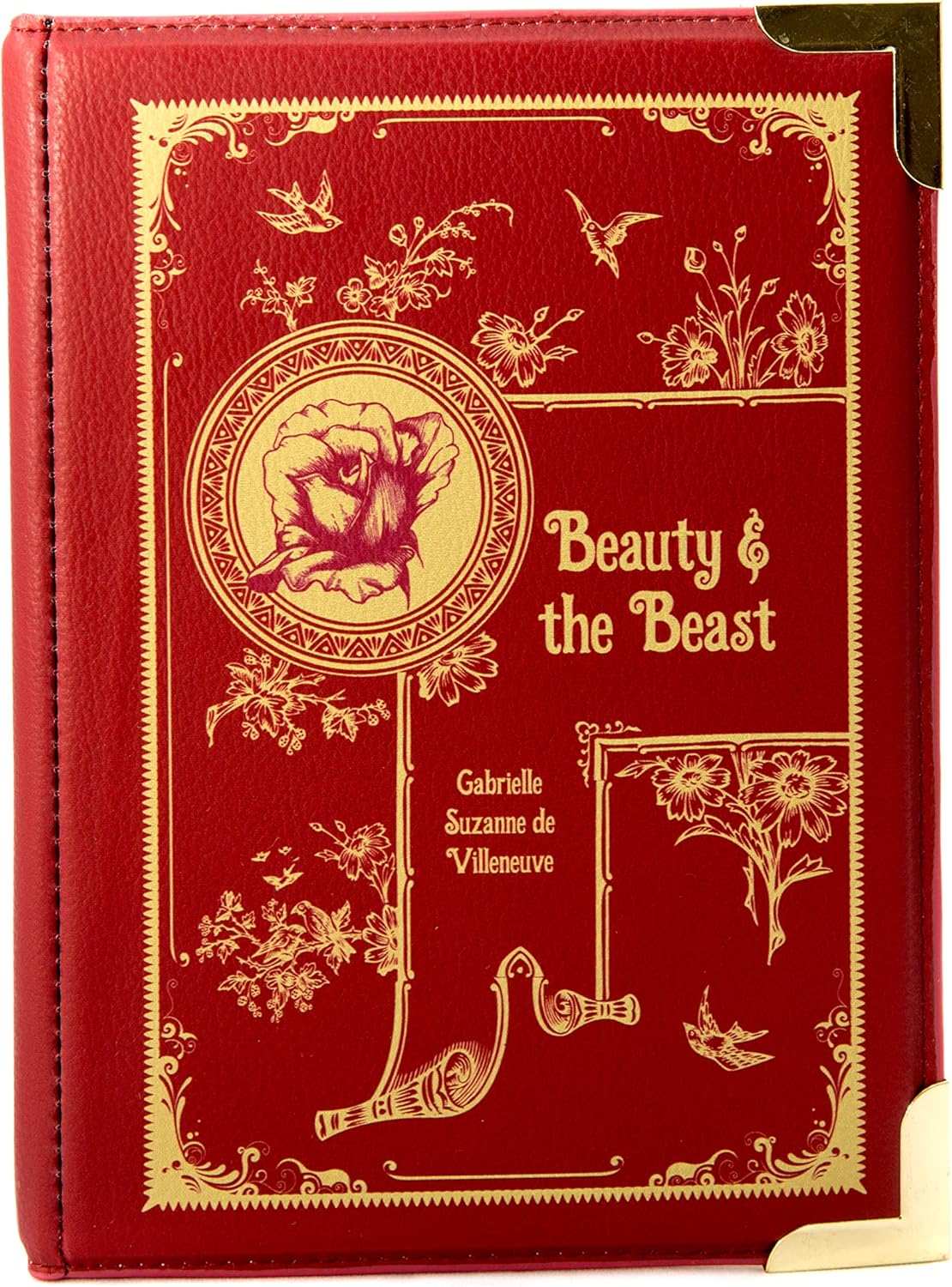 Beauty and the Beast Small Book Purse Literary Gift for Readers & Bookworms - Canvas & Charms