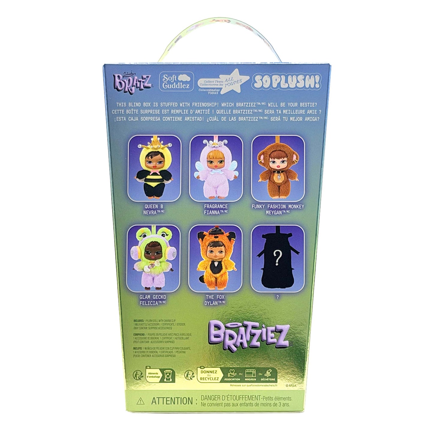 Bratz Bratziez Iconz Bestiez Plushie Doll Blind Box - Canvas & Charms