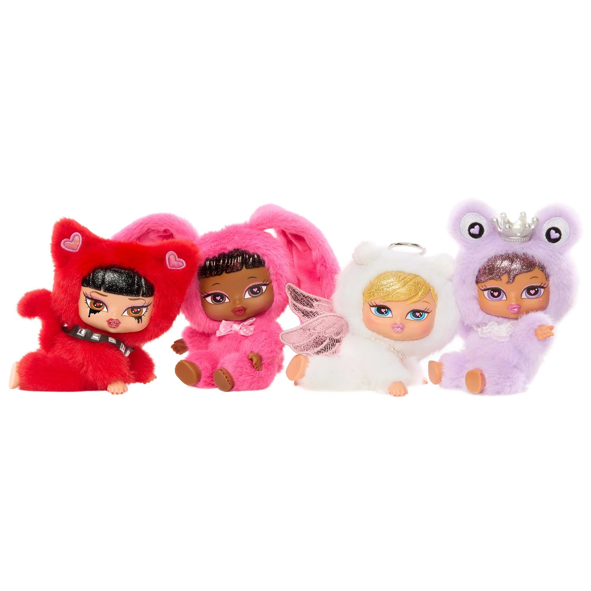 Bratz Bratziez Sweetheartz Seriez Plush Keychain Blind Box PREORDER - Canvas & Charms