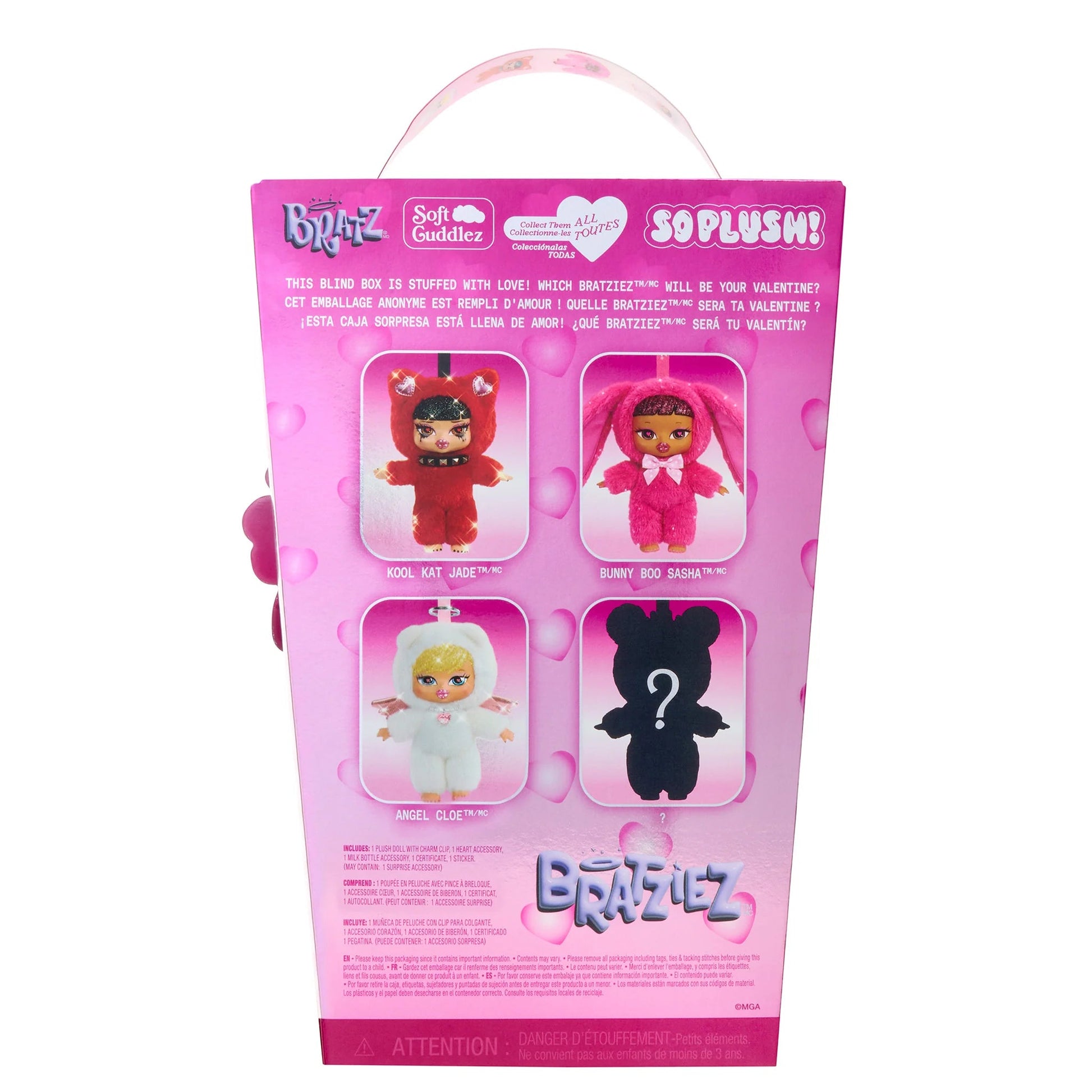 Bratz Bratziez Sweetheartz Seriez Plush Keychain Blind Box PREORDER - Canvas & Charms