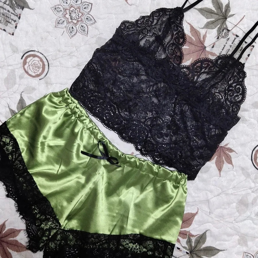 casual solid color sexy lingerie sets - Canvas & Charms