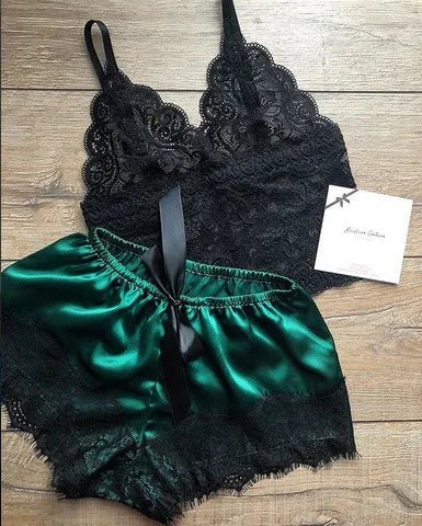 casual solid color sexy lingerie sets - Canvas & Charms