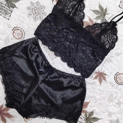 casual solid color sexy lingerie sets - Canvas & Charms