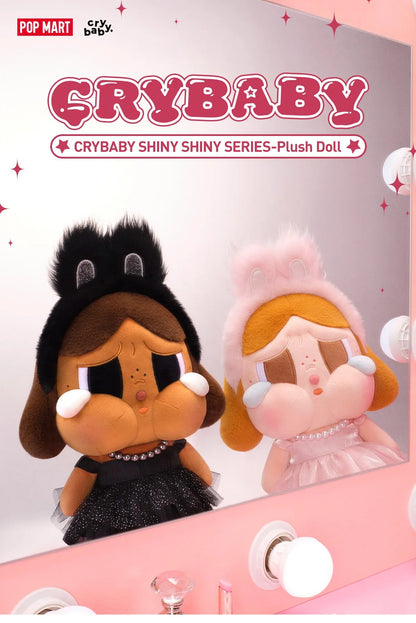 CRYBABY SHINY SHINY SERIES Plush Doll 13 Inches Collectible (Black) - Canvas & Charms