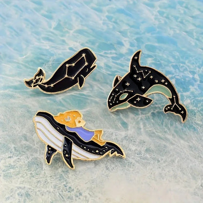 Whale pin assortment