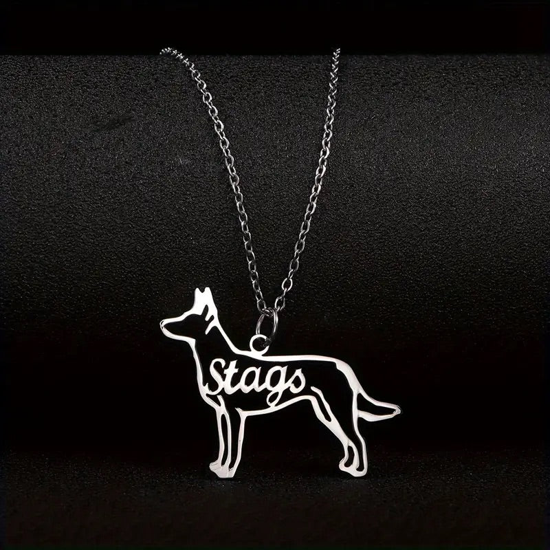 Personalized Dog Name Necklace Gift for Dog Parent