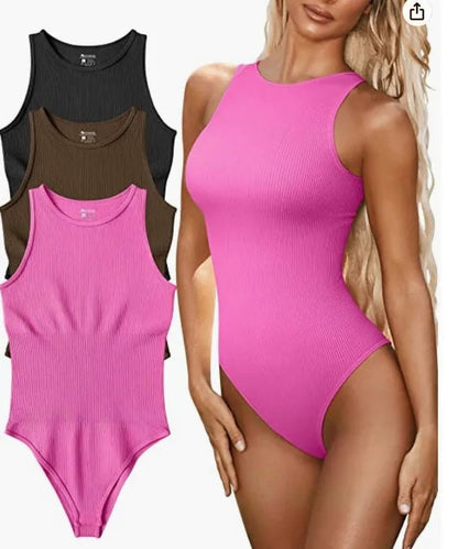 Explosions Summer Tight Jumpsuit Sleeveless Pit Strip Jumpsuit Triangle - Canvas & Charms