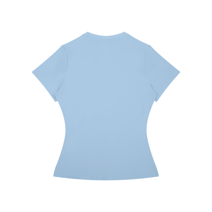 Funny Angry Barbie Doll Face Women’s Slim Fit Performance T-Shirt