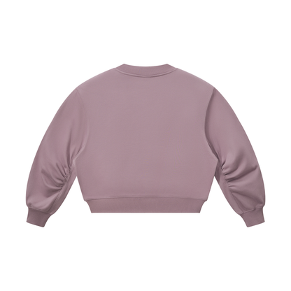 Witch Please Women’s Crop V-Neck Sweatshirt