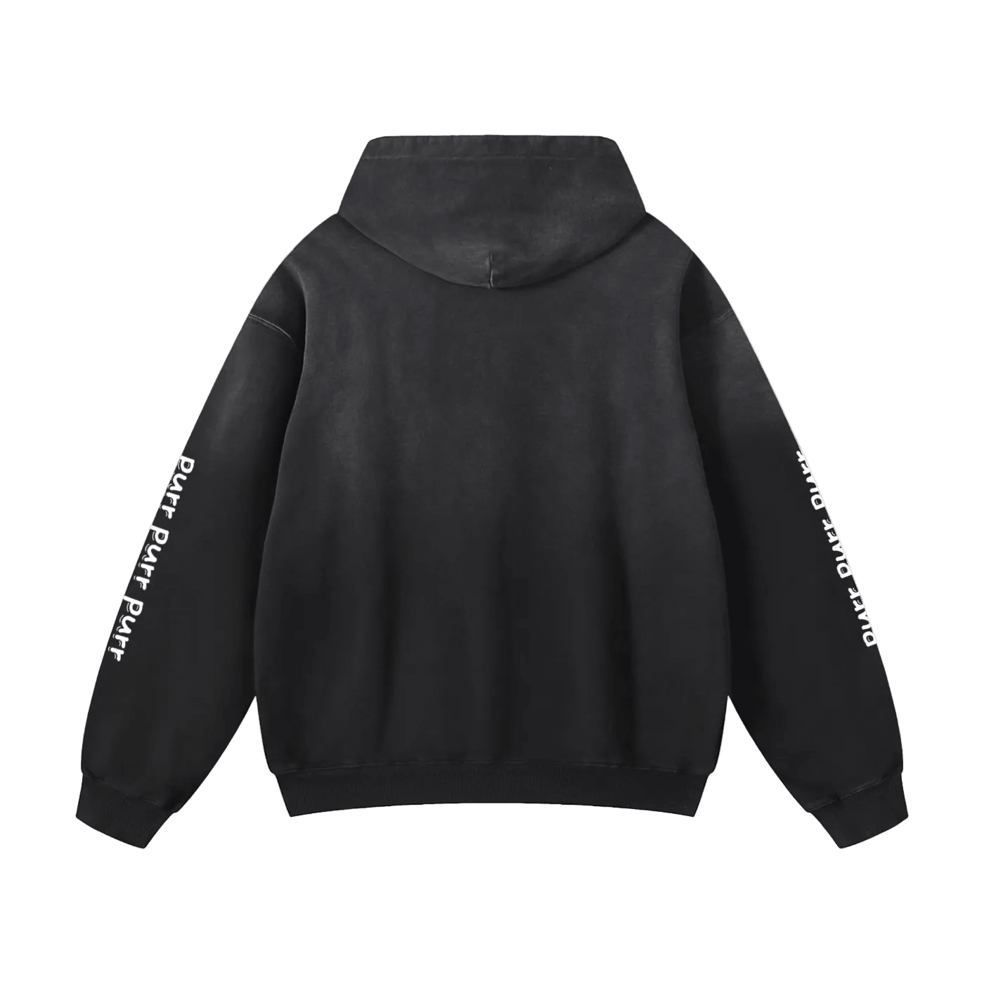 Funny Cute Hoodie with Kitten This Is Who You Are Being Mean To Heavyweight Sunfade Oversized - Canvas & Charms