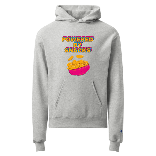 Funny Unisex Champion Hoodie for Snacks Lover Foodie - Canvas & Charms