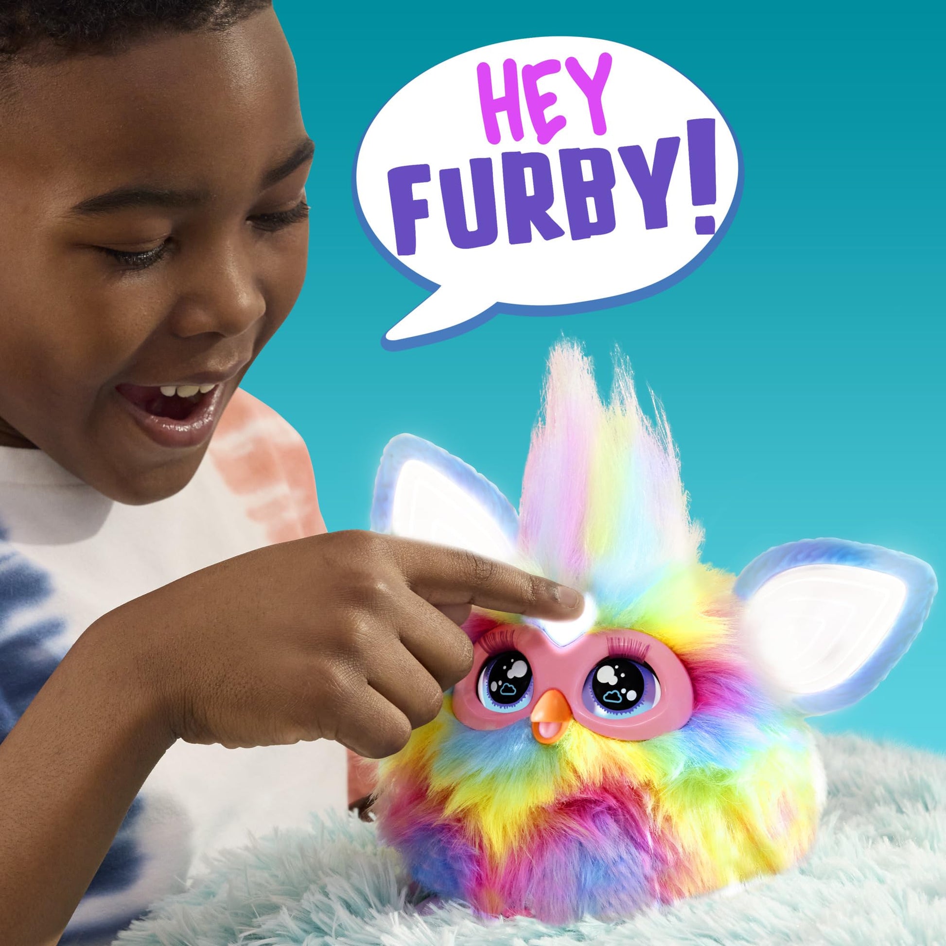 Furby Coral, 15 Fashion Accessories, Interactive Plush Toys for 6 Year Old Girls & Boys & Up, Voice Activated Animatronic - Canvas & Charms