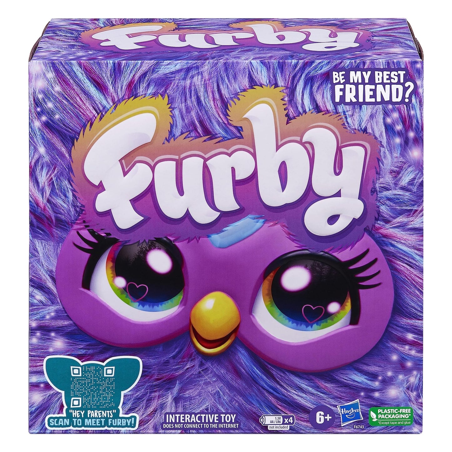Furby Coral, 15 Fashion Accessories, Interactive Plush Toys for 6 Year Old Girls & Boys & Up, Voice Activated Animatronic - Canvas & Charms