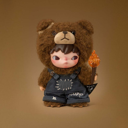 Hirono Fight for Joy Living Wild Plush Doll Authentic Pop Mart - Canvas & Charms