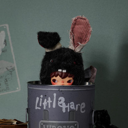 Hirono Little Hare Plush Doll Pendant Authentic Pop Mart - Canvas & Charms