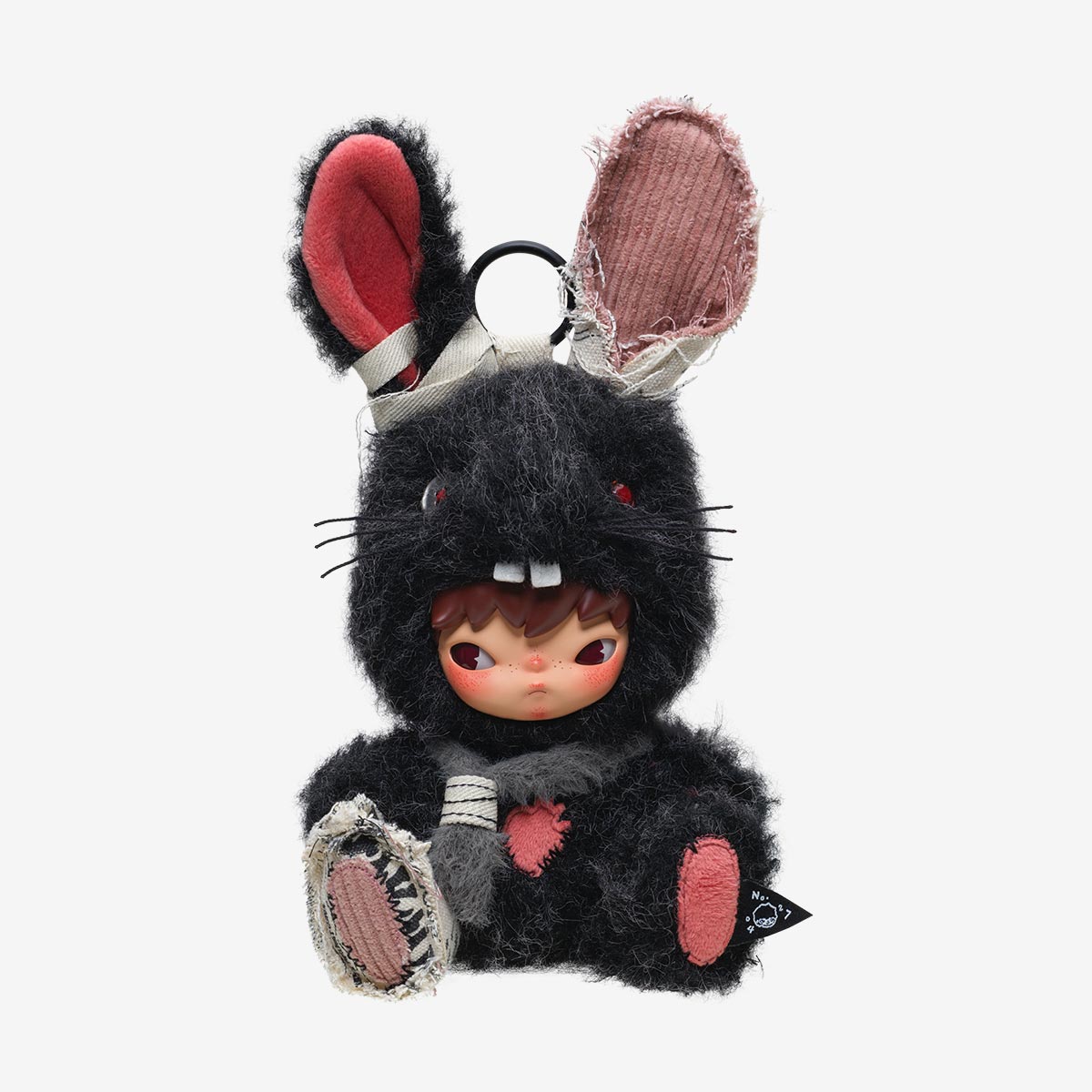 Hirono Little Hare Plush Doll Pendant Authentic Pop Mart - Canvas & Charms