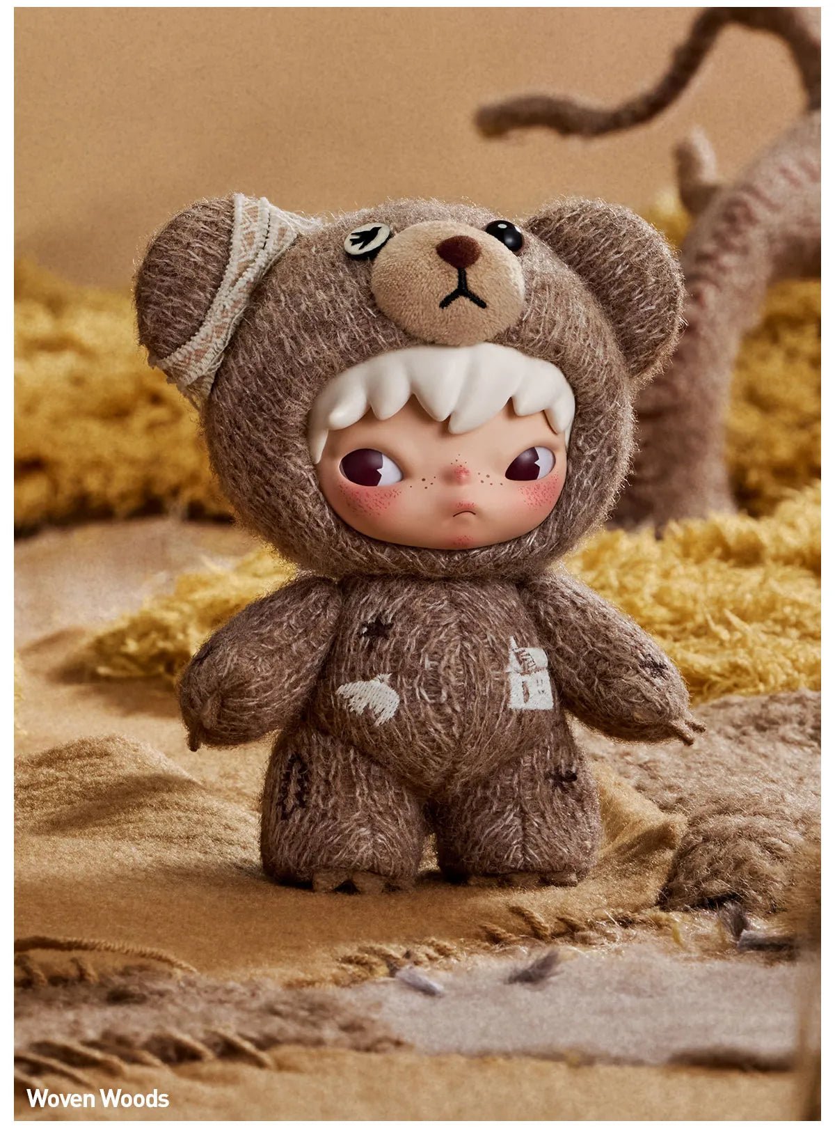 Hirono Road Journal Series Authentic Pop Mart Plush Doll Pendant Blind Box - Canvas & Charms