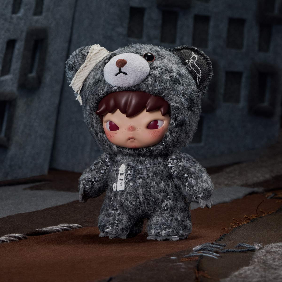 Hirono Road Journal Series Authentic Pop Mart Plush Doll Pendant Blind Box - Canvas & Charms