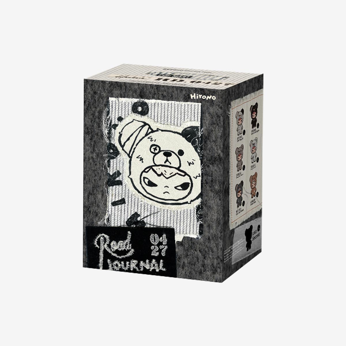 Hirono Road Journal Series Authentic Pop Mart Plush Doll Pendant Blind Box - Canvas & Charms