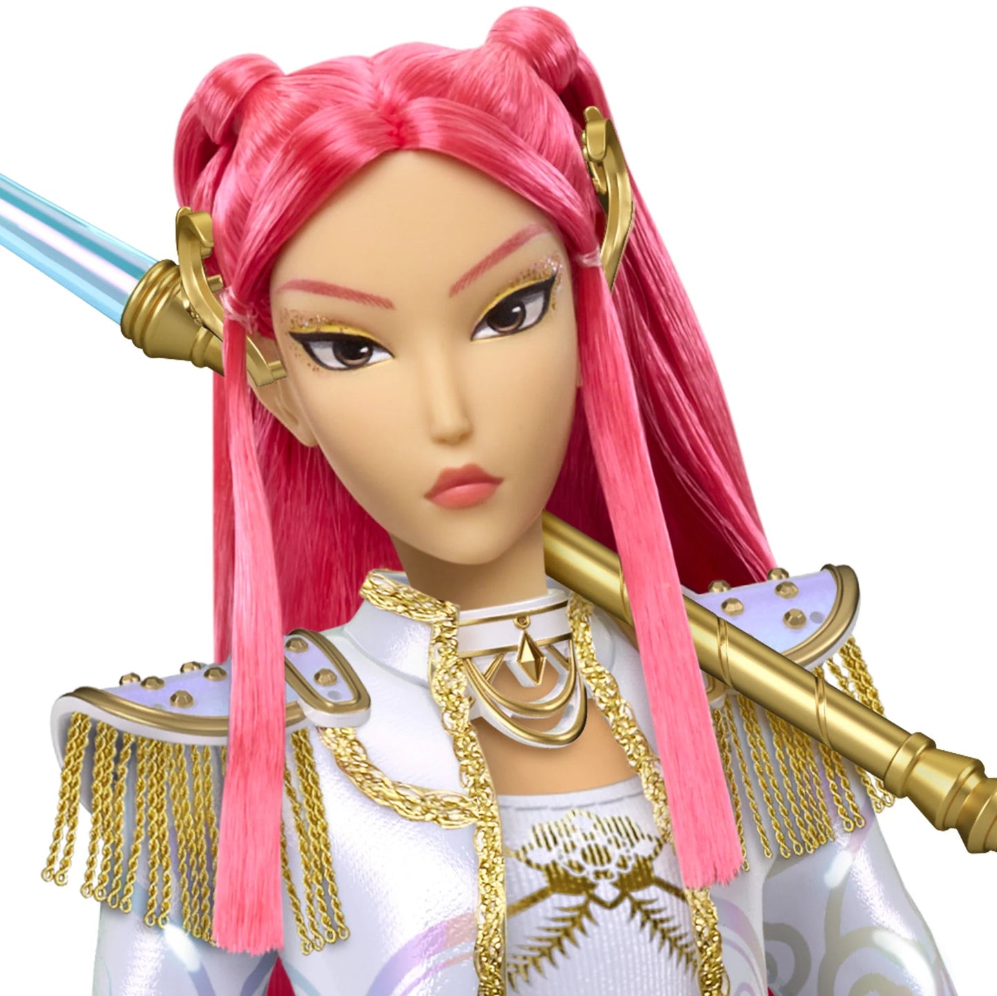 Kpop DEMON HUNTERS HUNTR/X Rumi, Mira, Zoey “What It Sounds Like” 3 - Pack Authentic Mattel Dolls - Canvas & Charms