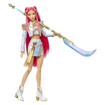Kpop DEMON HUNTERS HUNTR/X Rumi, Mira, Zoey “What It Sounds Like” 3 - Pack Authentic Mattel Dolls - Canvas & Charms