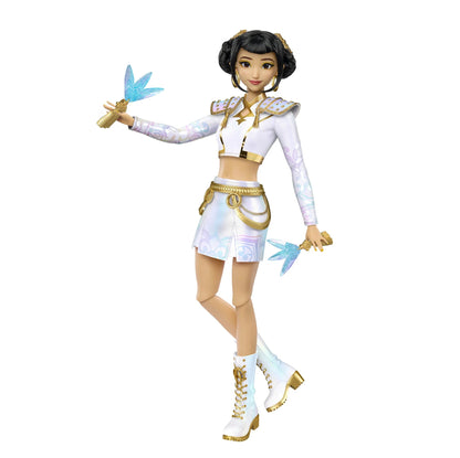 Kpop DEMON HUNTERS HUNTR/X Rumi, Mira, Zoey “What It Sounds Like” 3 - Pack Authentic Mattel Dolls - Canvas & Charms