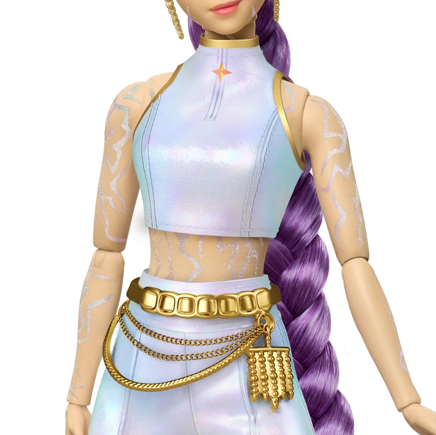 Kpop DEMON HUNTERS HUNTR/X Rumi, Mira, Zoey “What It Sounds Like” 3 - Pack Authentic Mattel Dolls - Canvas & Charms