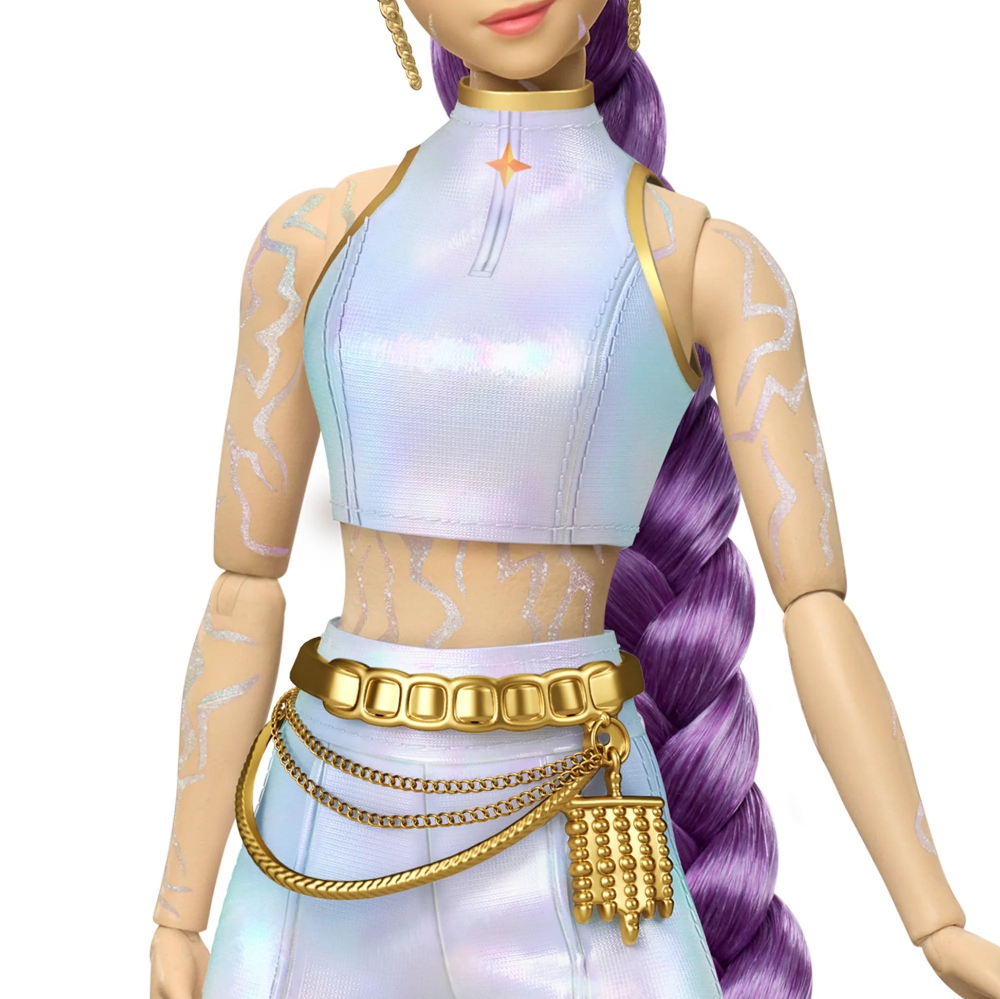 Kpop DEMON HUNTERS HUNTR/X Rumi, Mira, Zoey “What It Sounds Like” 3 - Pack Authentic Mattel Dolls - Canvas & Charms