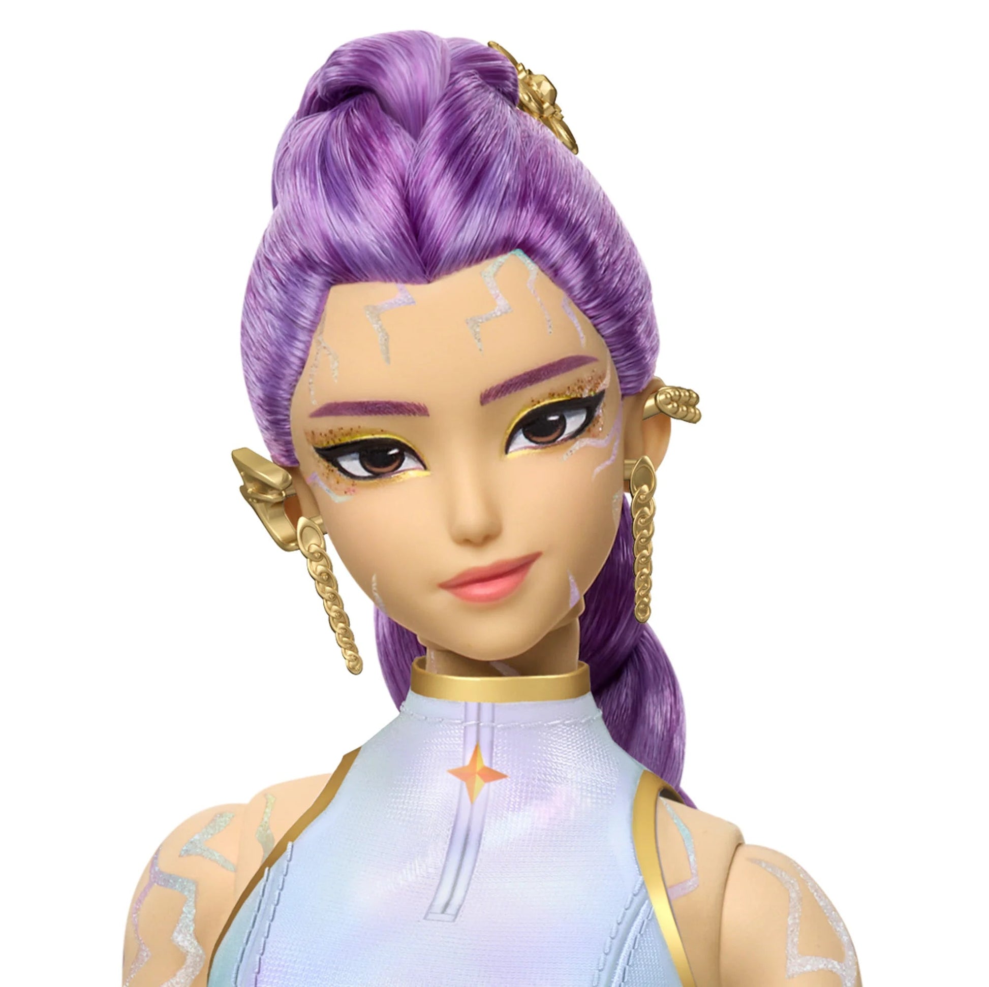 Kpop DEMON HUNTERS HUNTR/X Rumi, Mira, Zoey “What It Sounds Like” 3 - Pack Authentic Mattel Dolls - Canvas & Charms