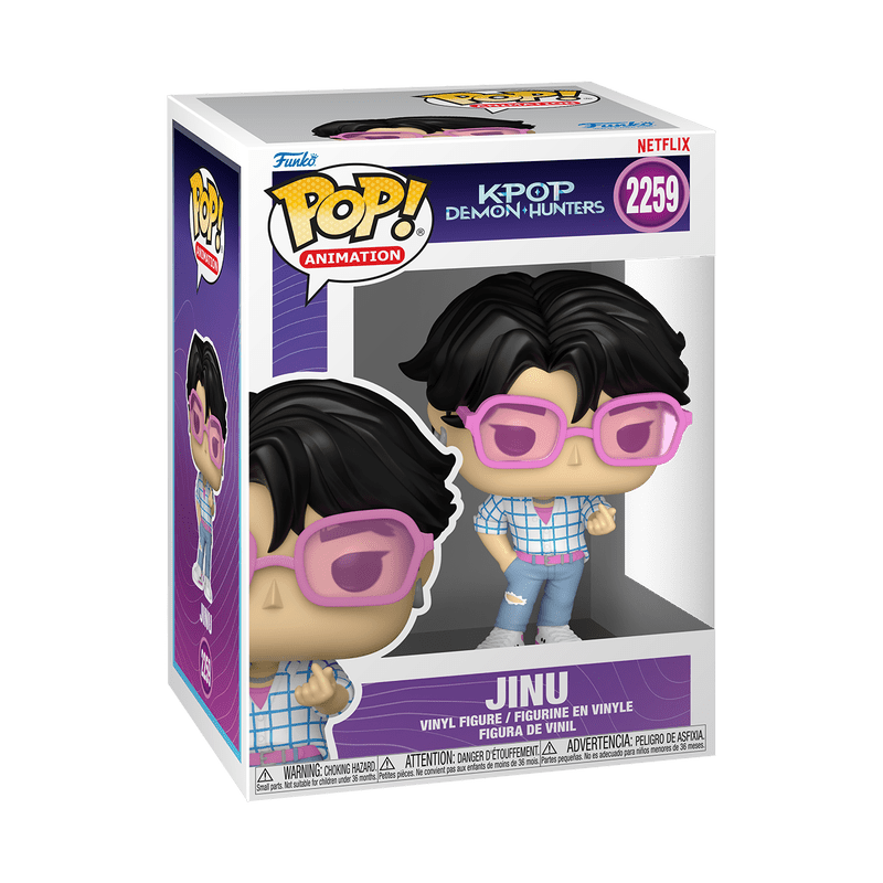 KPop Demon Hunters Pop! Jinu Funko PREORDER - Canvas & Charms