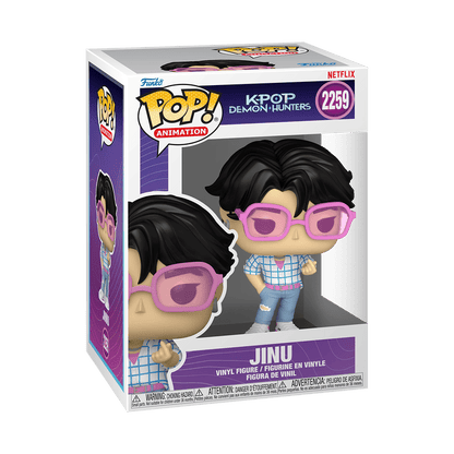 KPop Demon Hunters Pop! Jinu Funko PREORDER - Canvas & Charms