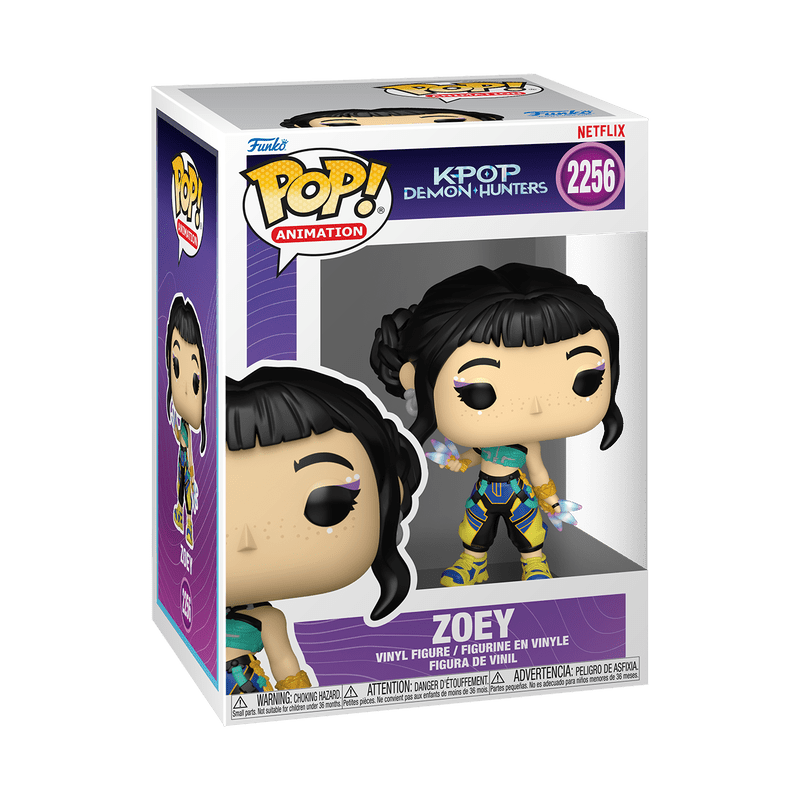 KPop Demon Hunters Pop! Zoey PRE - ORDER - Canvas & Charms