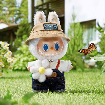 Labubu FALL IN WILD SERIES THE MONSTERS Vinyl Plush Doll Pendant Authentic Pop Mart - Canvas & Charms