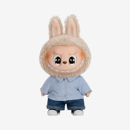 Labubu FLIP WITH ME Authentic Pop Mart THE MONSTERS Vinyl Plush Doll - Canvas & Charms