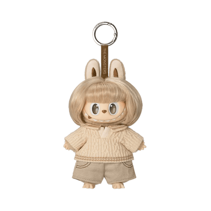 Labubu Hair Salon Series The Monsters Authentic Pop Mart Plush Pendant Blind Box - Canvas & Charms