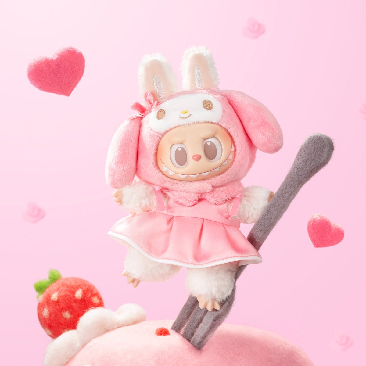 Labubu x Hello Kitty and Friends Series THE MONSTERS Vinyl Plush Pendant Blind Box - Canvas & Charms