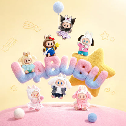 Labubu x Hello Kitty and Friends Series THE MONSTERS Vinyl Plush Pendant Blind Box - Canvas & Charms