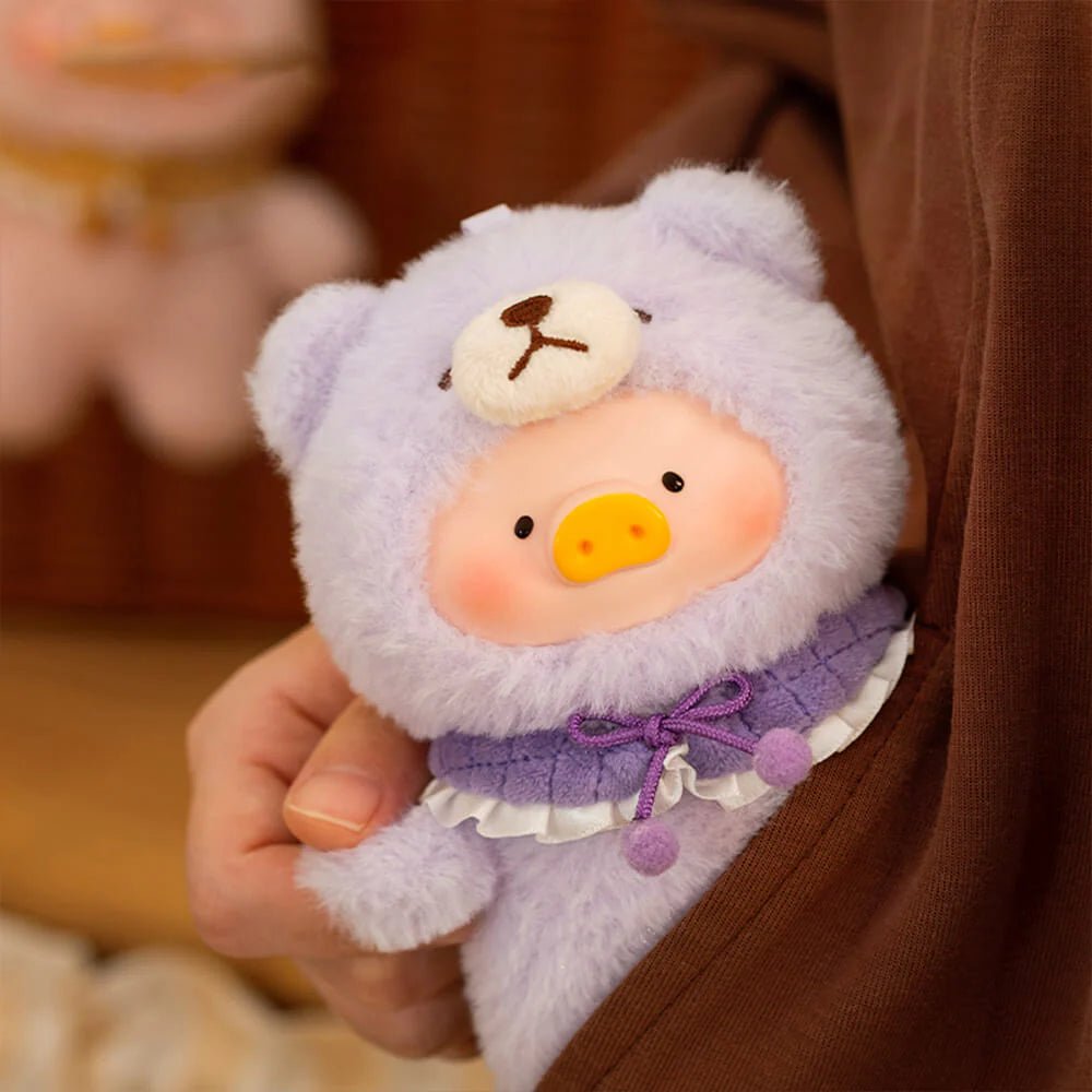Lulu The Piggy Blind Box - Joyful Time Series Plush Keychain Blind Boxes Figures Cute Stuffed Animals Mystery Box - Canvas & Charms