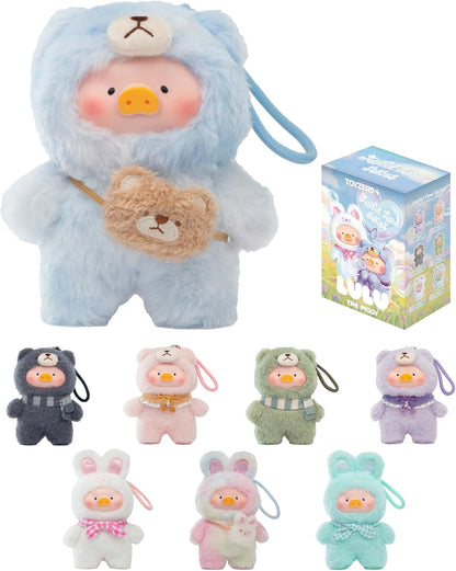 Lulu The Piggy Blind Box - Joyful Time Series Plush Keychain Blind Boxes Figures Cute Stuffed Animals Mystery Box - Canvas & Charms