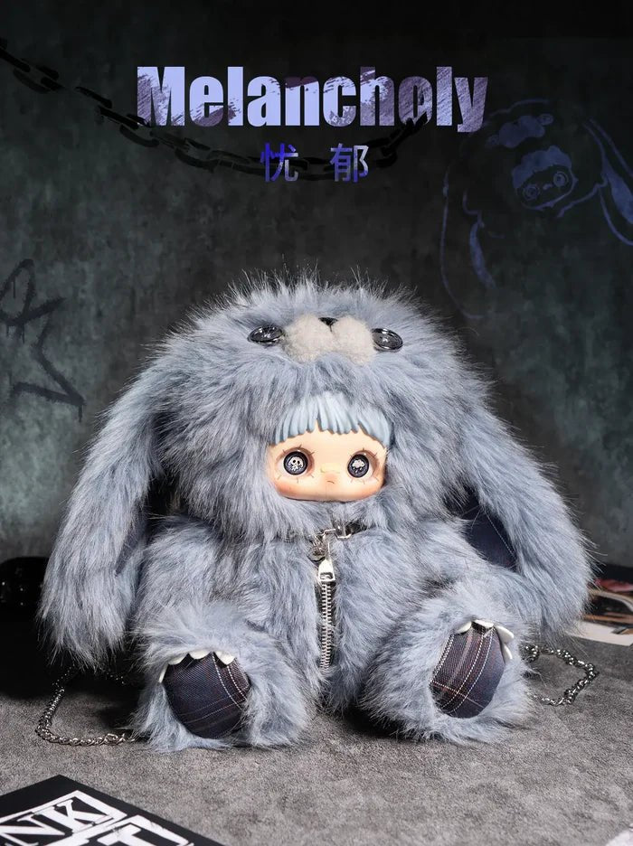 MAYMEI Rebel Doll Series Plush Backpack Blind Box - Canvas & Charms