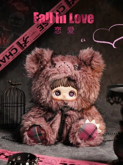 MAYMEI Rebel Doll Series Plush Backpack Blind Box - Canvas & Charms
